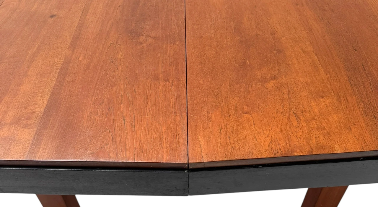 Art Deco Modernist Extending Dining Room Table by Toko v/d Pol Semarang, 1920s
